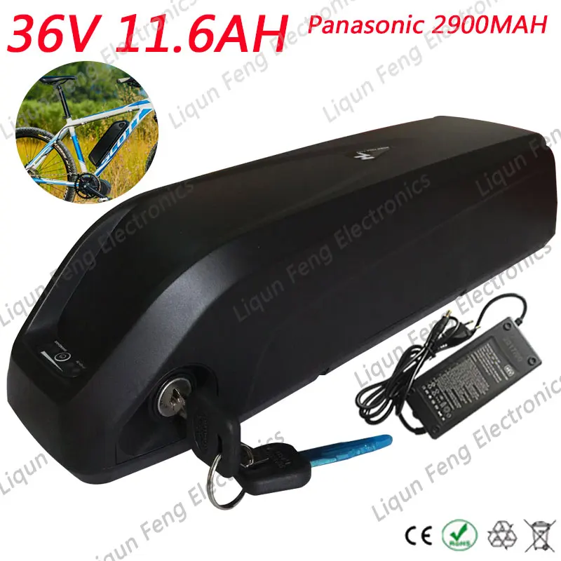 36 В 12AH e-велосипед Хайлун литиевая батарейка использовать для panasonic 2900 мАч клеток подходят 36 В 250 вт 350 Вт 500 Вт электрический велосипед с BMS