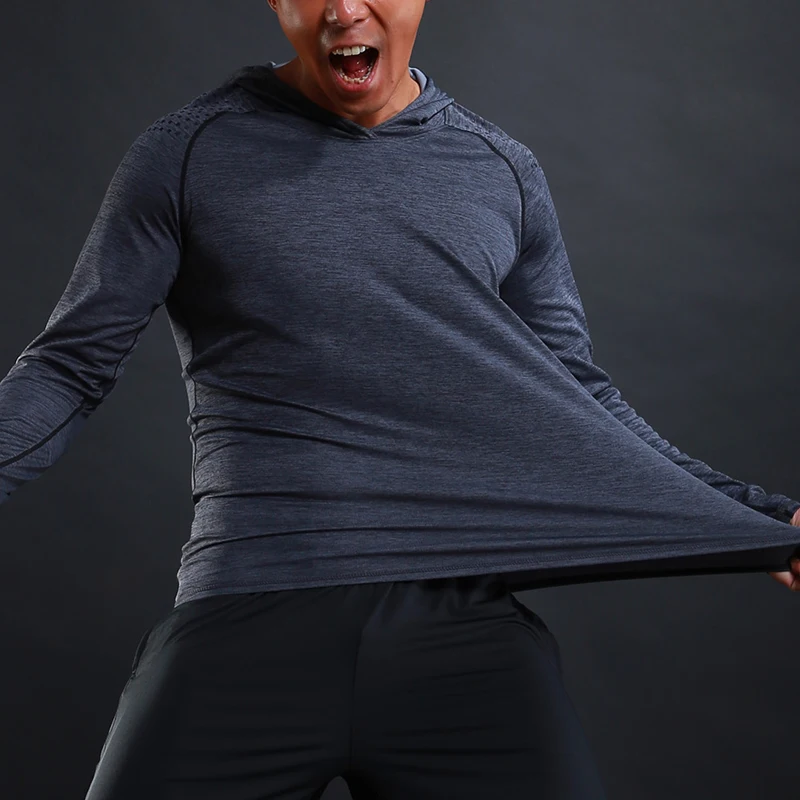 thin long sleeve hoodie