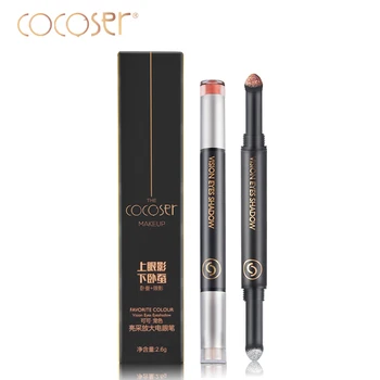 

Cocoser eyes make up Eye Shadow eyes highlighter two in one Beauty Highlighter Eyeshadow Pencil Cosmetic Glitter Eye Shadow