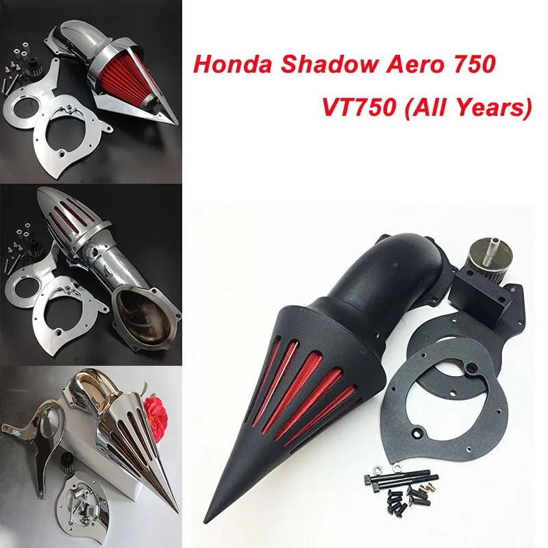 For Honda Shadow Aero 750 VT750 (All Years) Motorcycle Air Cleaner Kit