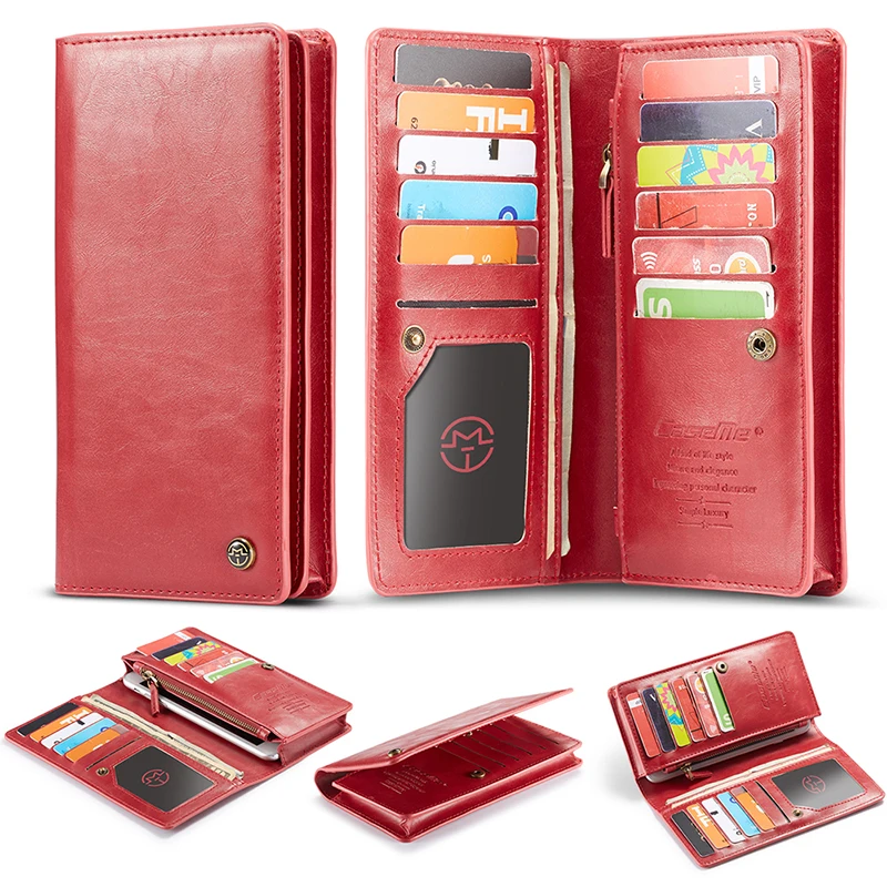 For iPhone 5 5s SE Phone Cases Luxury Leather Stand Flip Card Pocket Cover Back Case For iPhone 6 7 8 Plus X  Universal Wallet Phone bag (4)