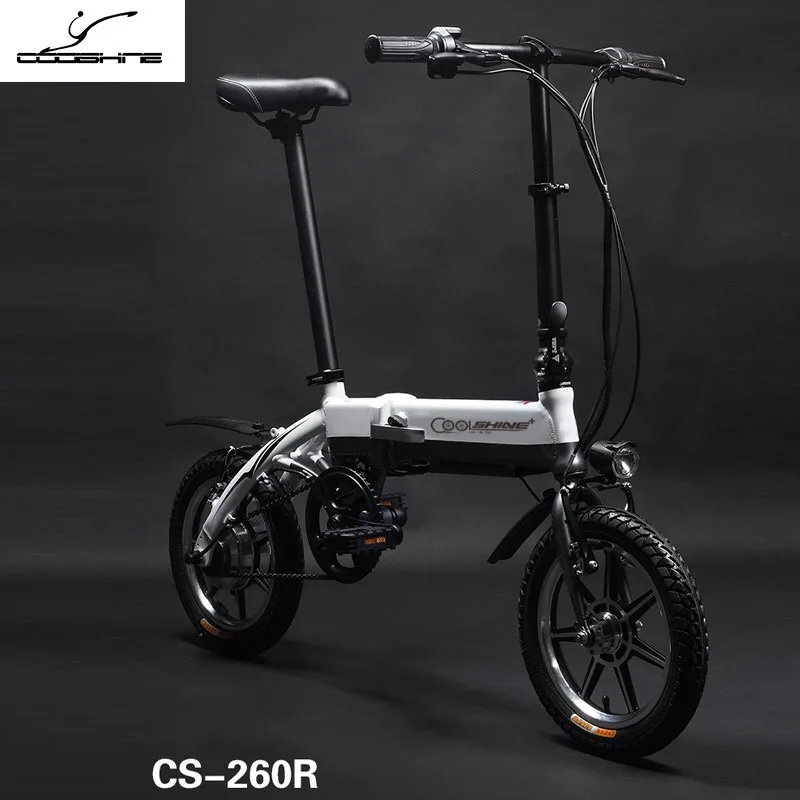 

Electric Bicycle 36V 7Ah Cycling Watertight Frame Inside Li-on Battery Folding ebike