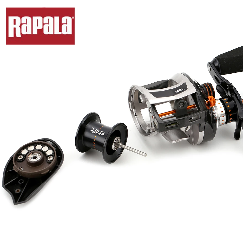 Оригинальная Фирменная катушка Rapala Shift ST150RH ST150LH baitcasing reel 13+ 1BB 6,5: 1 175 г алюминиевая катушка для ловли карпа