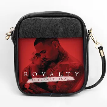 

Custom Chris Brown fashion Sling Bag Women Sling Shoulder Bags Leather Mini Girls Tote Party Bag DIY Sling Bag