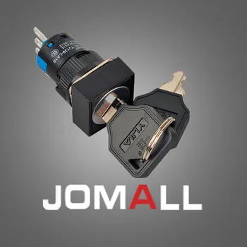 

LA16-22Y/31/Y round key-lock 3 position maintained push button switch
