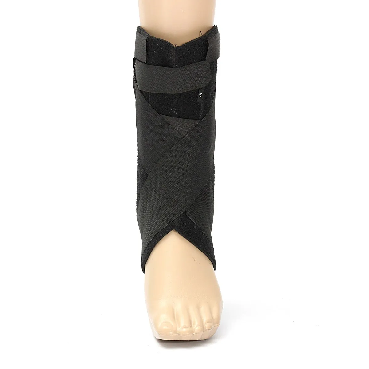 

1PCs Safety Ankle Support Gym Running Protection Black Foot Protective Bandage Elastic Ankle Brace Guard supports Bands Sports