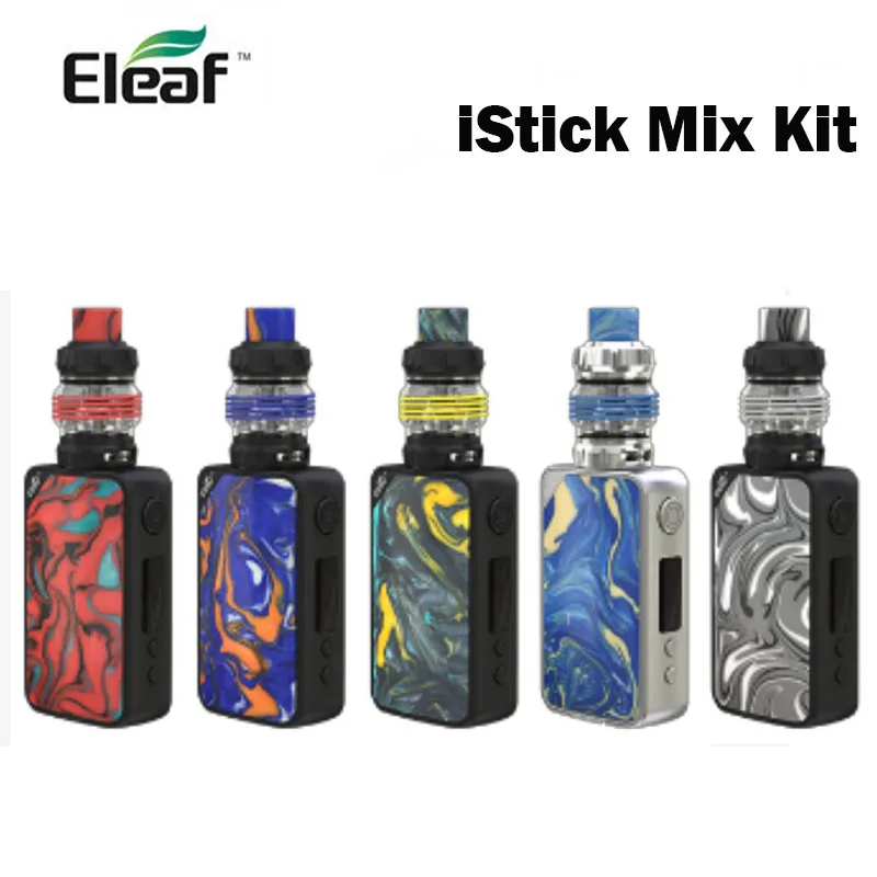 

Eleaf iStick Mix Kit With 160W iStick Mix Box MOD 6.5ml ELLO POP Tank Electronic Cigarette Vape and HW-M2 HW-N2 Coil