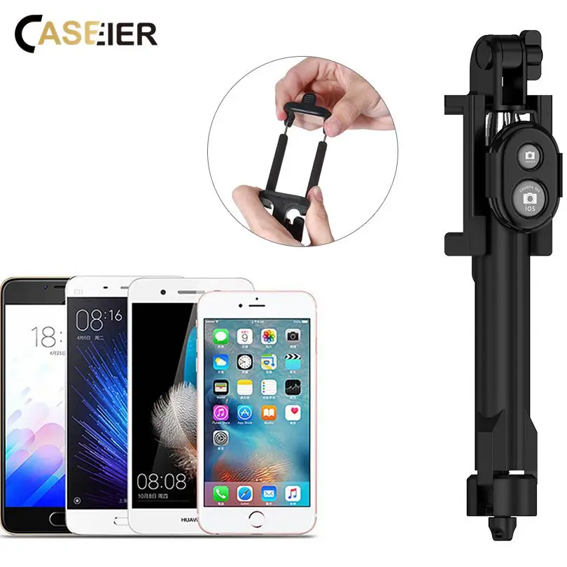 CASEIER Bluetooth штатив держатель для селфи палка Samsung телефона Xiaomi ручная iPhone X XR XS Max 8 6