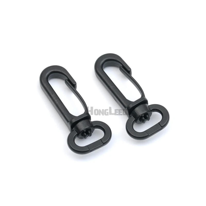 

25pcs/lot B1306-13mm black POM plastic spring snap clip hooks carabiner paracord strap hooks rotary hooks swivel snap hook