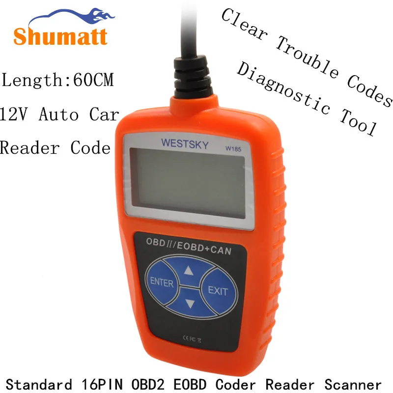 Prix pour WESTSKY W185 OBD2 EOBD + PEUT Protocole Standard 16Pin Connecteur Câble Automible Voiture Code Scanner Lecteur de Soutien 4 Langues Prix pour WESTSKY W185 OBD2 EOBD + PEUT Protocole Standard 16Pin Connecteur Câble Automible Voiture Code Scanner Lecteur de Soutien 4 Langues