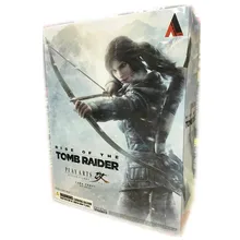 The Game Tomb Raider PVC action figure Lara Boy toy Marvel Anime figure Retail box Laura Collection Doll 27 cm