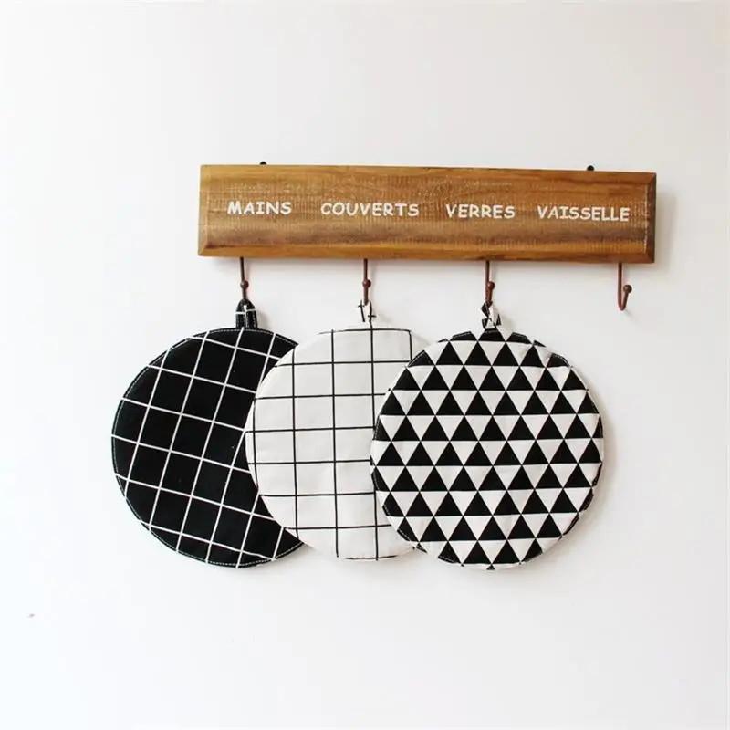 Cotton Pot Mat Pad Heat-resisting Heatproof Table Cloth Pad Slip-resistant Kitchen Cooking Akuhome