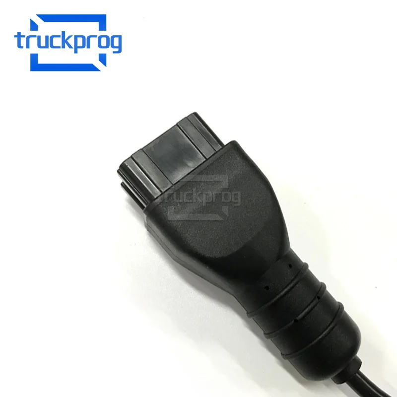OBD 12 контактный кабель для Vocom диагностический сканер грузовик колесный экскаватор диагностический соединительный кабель