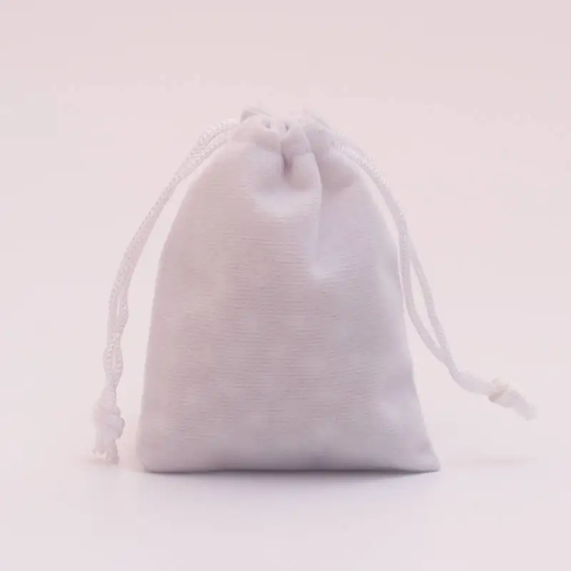 10Pcs/Lot Small Velvet Bags 5x7 7x9 9x12cm Charms Earrings Jewelry Packaging Bags Wedding Drawstring Velvet Pouches Gift Bag 