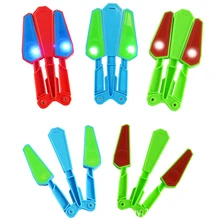 Детский нож-бабочка, Флиппер, флип-игрушки, светодиодный светильник, финц, игрушка, веселый, крутящийся, снимает стресс, вечерние игрушки для детей