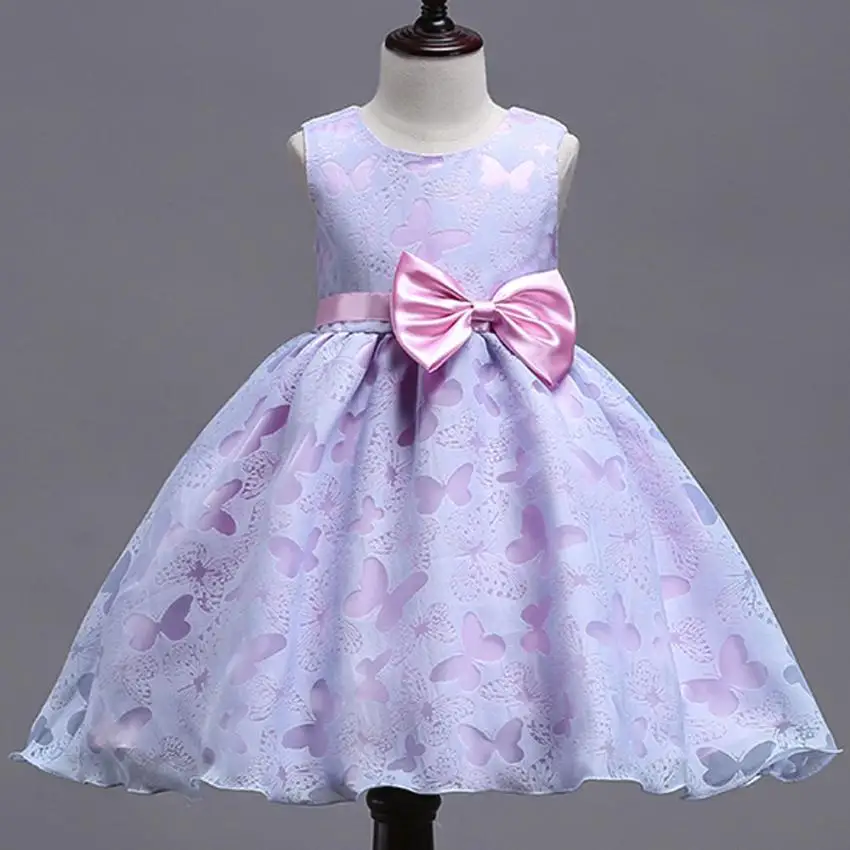 

Girl Dress Flower Baby Girl Princess Bridesmaid Pageant Gown Birthday Party Wedding Dress Elegant Princess Dress 15