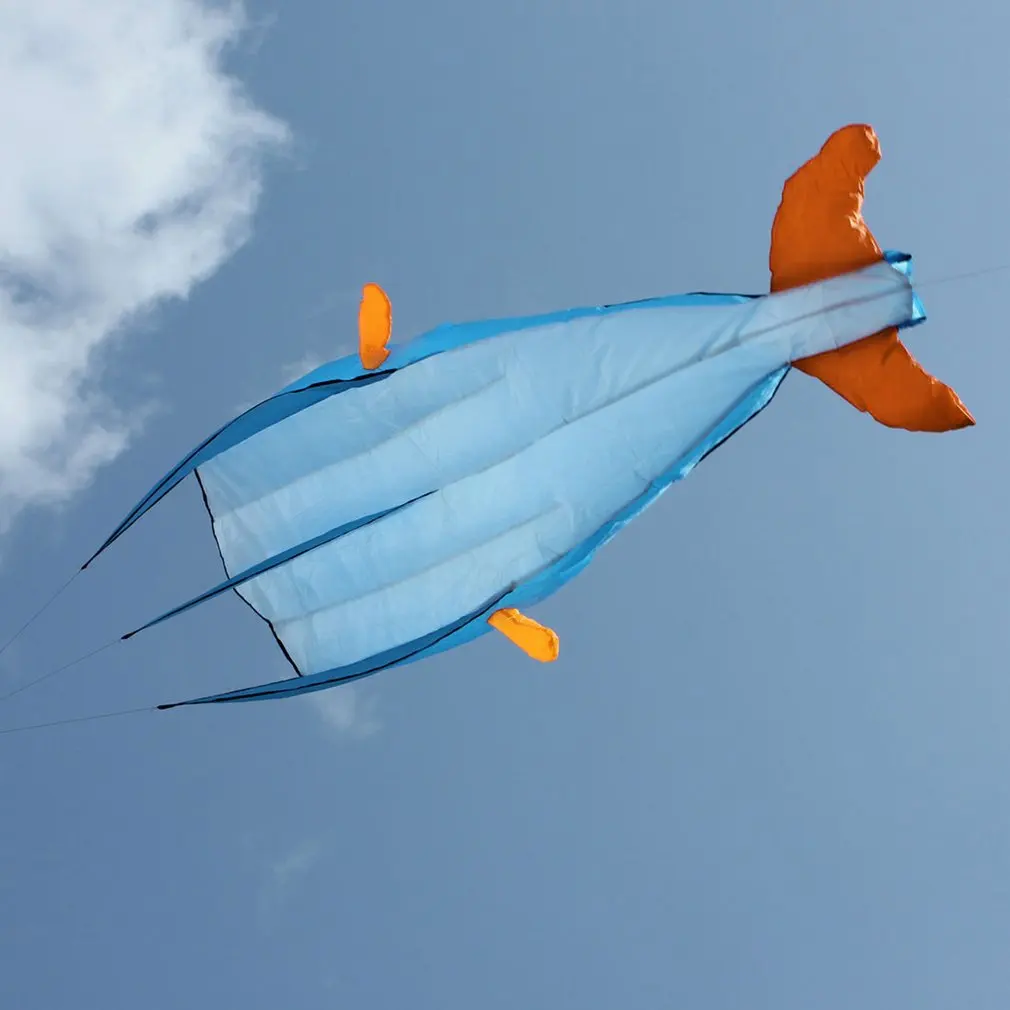3D Дельфин воздушный змей с ручкой линии трюк парашют мягкий параплан сёрфинга воздушный змей Спорт большой активный Летающий воздушный