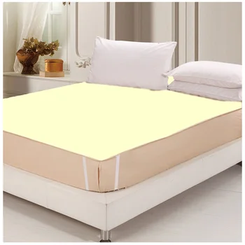 

180*200 100% cotton waterproof bed sheets changing mat mattress protector with TPU