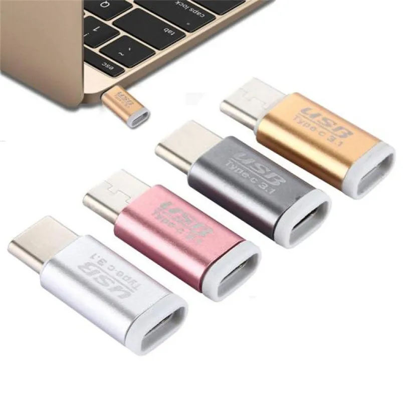 

Reliable Convenient to use Micro USB to Type C USB 3.1 Data Adapter for Oneplus3 /Nexus 6p /MacBook Type-C