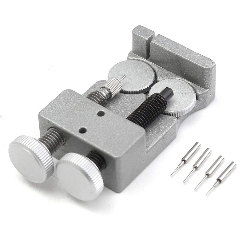 

Watch Band Strap Link Pin Remover Watch Repair Tool Strap Adjust Tool Metal Come With 4 Spare Pins