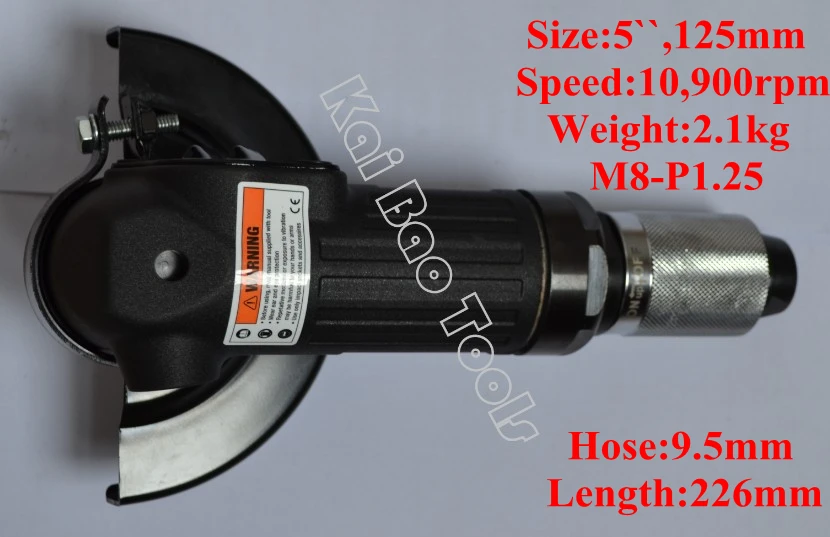 

FA-5C-1 Type 5inch Pneumatic Angle Grinder Industrial Rotary Type 125mm Grinding Wheel Plate Air Tools High Speed (KB5)