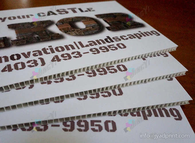 

corflute/coroplast red arrows signs, Corflute Banner, Coroplast full color Printing Sign (50pcs, 60X90CM)