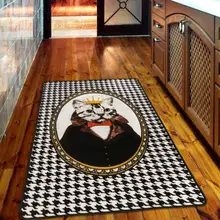 Творческий Хаундстут patternt Cat Гостиная ковер Ковры мягкий полиэстер красивая Кухня Коврики/Для ванной Коврики дети ковер