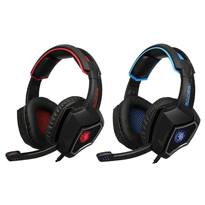 

SADES Spirit Wolf 7.1 Surround Stereo Gaming Headset with Mic for PC Gamer