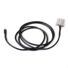 DWCX DIY Car AUX In Input Female Interface Adapter Cable for Mazda 3 6 M3 M6 MX-5 RX8 Besturn B70 2006 2007 2008 2009 2010 2011+