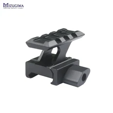 Быстроразъемный страйкбольный прицел Riser 20 мм Rail Scope Mount Adapter Weaver picatinny Rail Scope Mount Пистолет Аксессуары caza