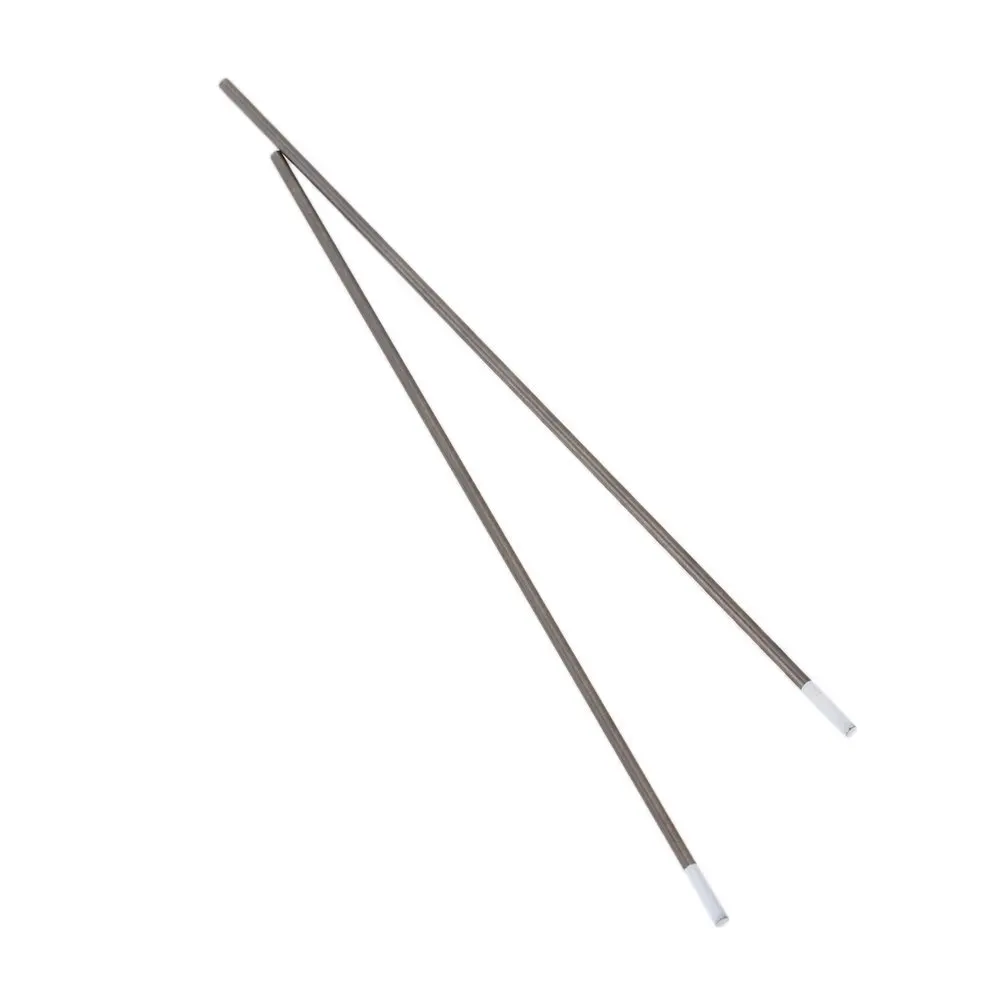 

2.4x150mm 0.8% Zirconium Oxide Silver & White Tip WZ8 Model TIG Welding Zirconiated Tungsten Electrode with Case Pack of 10