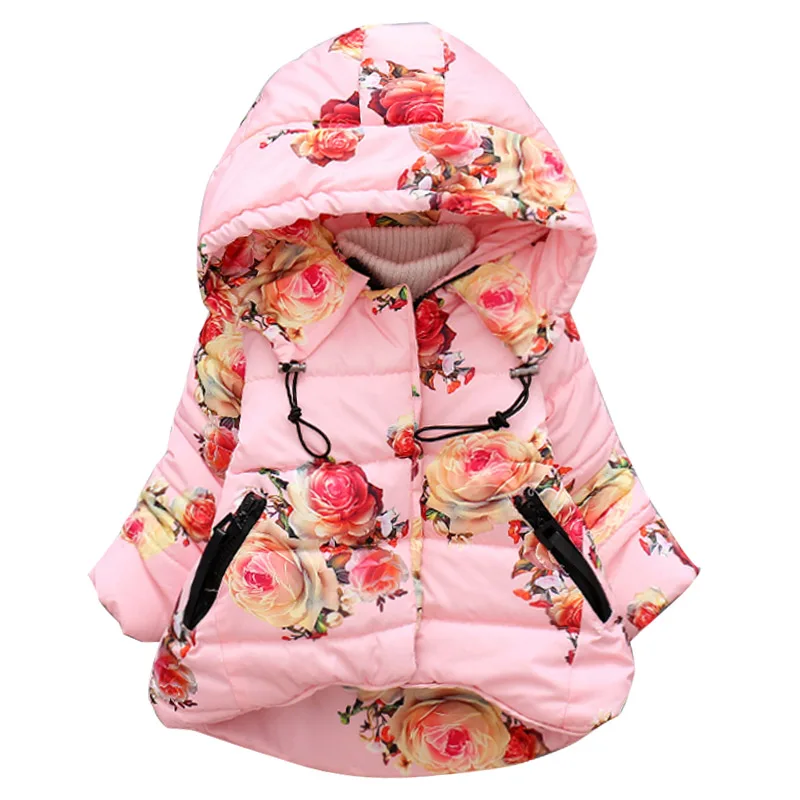 Детская хлопковая куртка с капюшоном на осень/зиму|jacket infant|infant coat girlbaby |