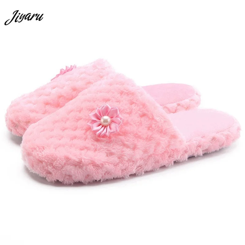 

2018 Hot Sale Ladies Non-slip Slippers for Bedroom Winter Women Indoor Slipper Women Home Floor Shoes Women Winter Warm Slippers