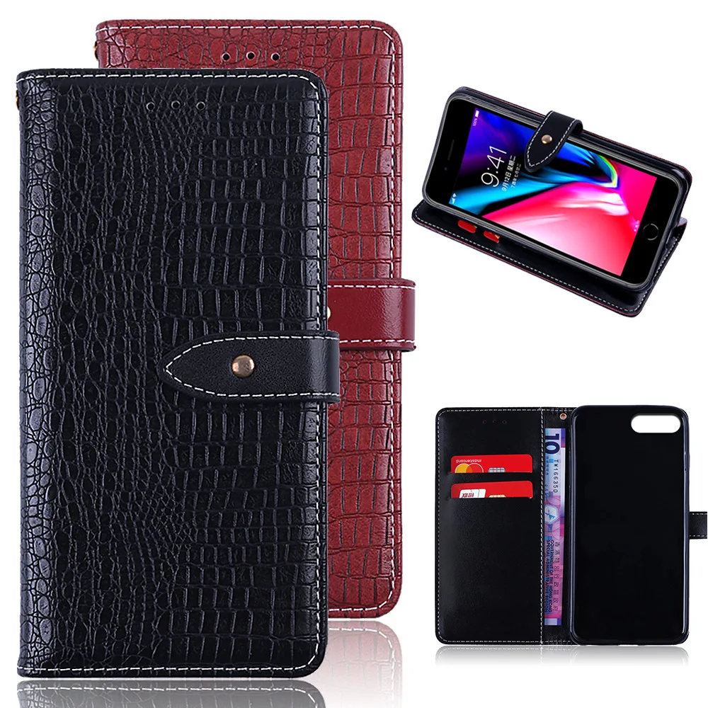 Модная чехол для Ulefone Близнецы Pro 5 &quotсмартфон крокодиловой кожи Флип кожаный