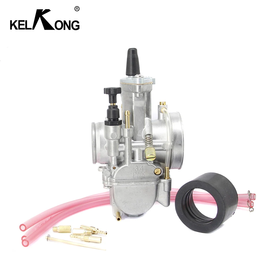 

KELKONG Motorcycle Carburetor 4T Engine Racing Model For Keihi Carburador 28 30 32 34mm Power Jet For Honda For Yamaha Motor