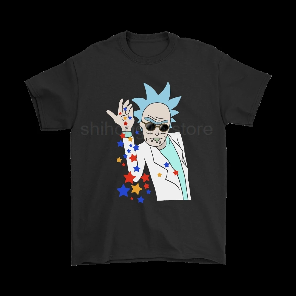 Rick Sanchez Star Bae Salt And marty футболки 2019 летние мужские с коротким рукавом | Мужская