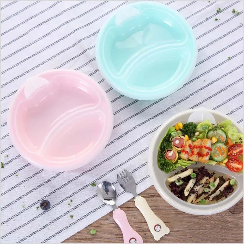 Skid-proof Suction Pad Cutlery Slip sucker pad Prevent Spilled Bowl for Baby