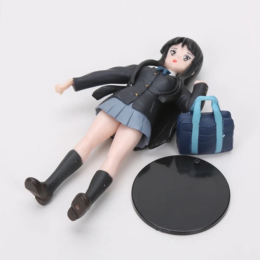 Детская школьная форма 6 шт./компл. 10 см K ON Akiyamn Mio Yui Hirasawa ПВХ|figure toy|action figure toystoy saw |