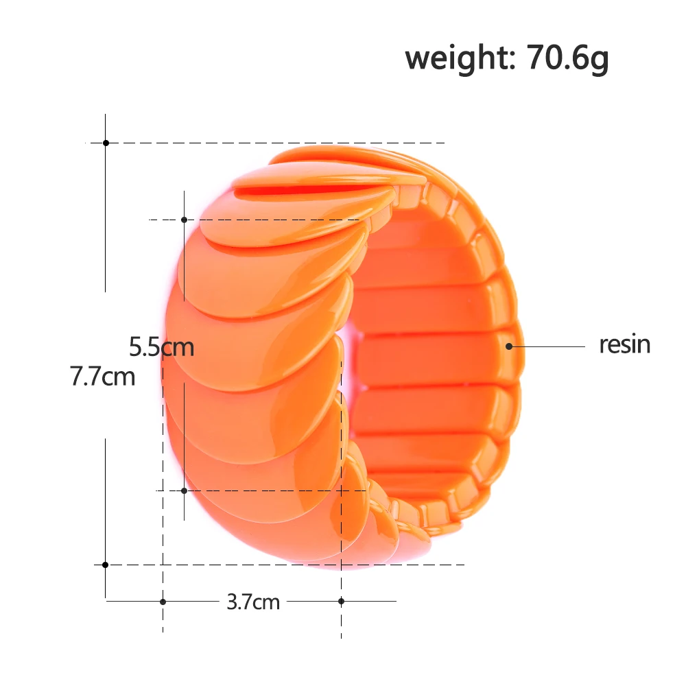 Классические резиновые манжеты, модные широкие браслеты на запястье для женщин, растягивающийся акриловый браслет, женские очаровательные Простые Вечерние ювелирные изделия