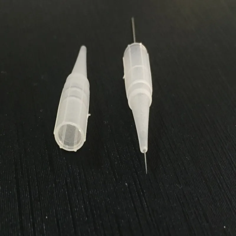 Disposable Sterilized Professional Tattoo Needles 1RL Cap For Eyebrow Pen Machine Permanent Makeup Kit PMU Tip | Красота и здоровье