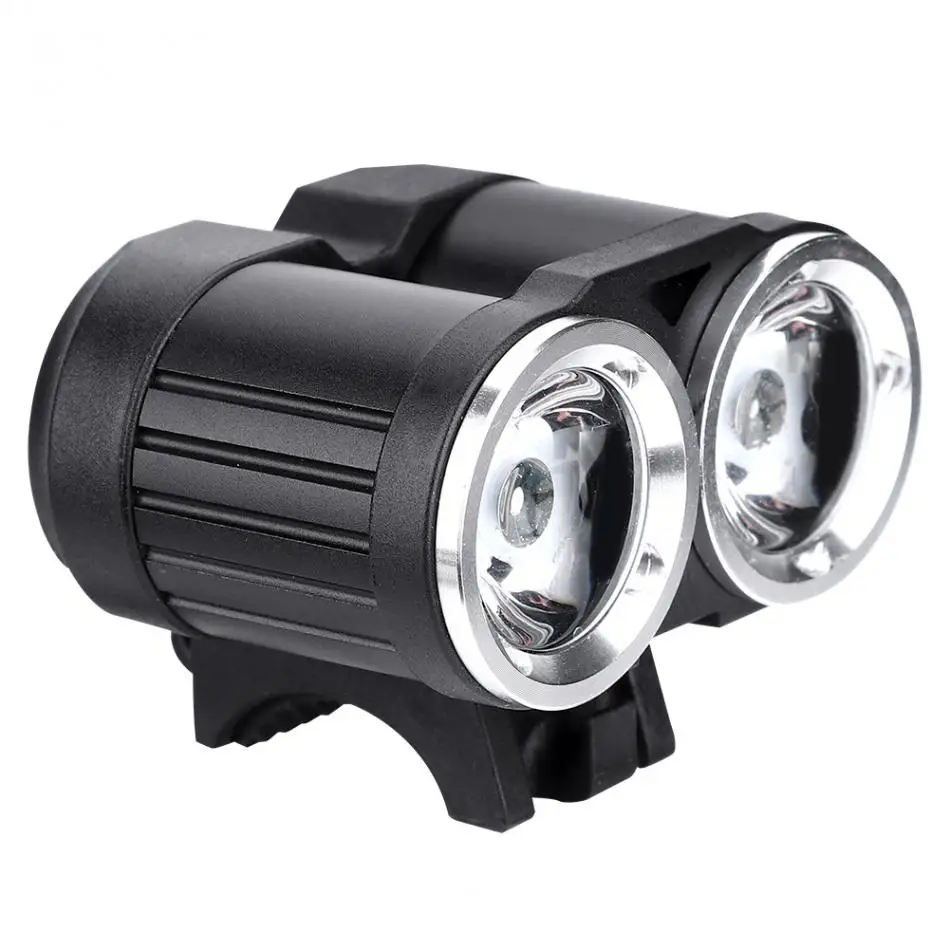 Excellent Waterproof Road Bike Light LED Front Bicycle Headlight 2000Lm Safety Night Cycling Lamp+Rechargeable Battery Pack+Charger 1