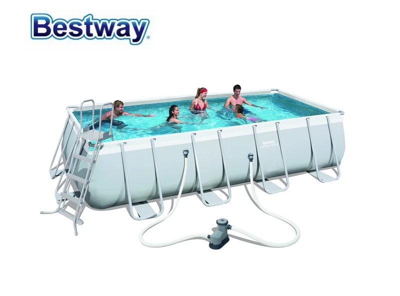 Набор для бассейна Bestway 56465x549x274 см Прямоугольный 18 'x 9' x 48 дюймов стальная рама