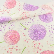 Good Flower Cotton Fabric Quilting Doll Sewing Cloth Home Textile Decor Bedding Clothing Patchwork Scrapbooking Teramila Fabrics