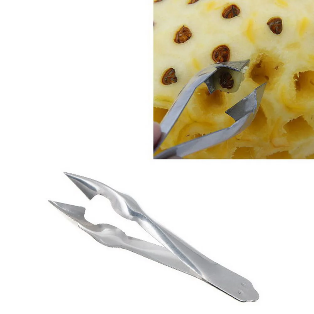 Полезный Фруктовый нож для чистки ананаса, нож для резки сердцевины, клипса, легкий нож для ананаса, фруктовый салат, инструменты, кухонные аксессуары