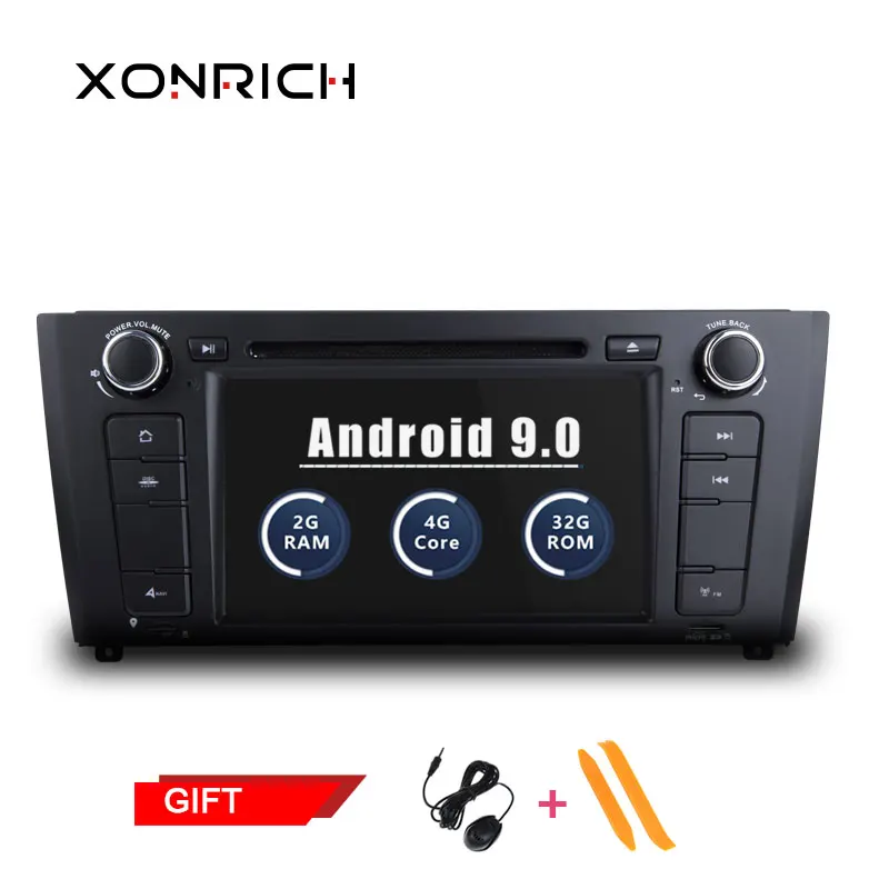 

1 Din AutoRadio Car Multimedia player Android 9.0 GPS For BMW 1 Series E88 E87 E82 E81 I20 DVD Automotivo 4 Core Wifi BT DAB