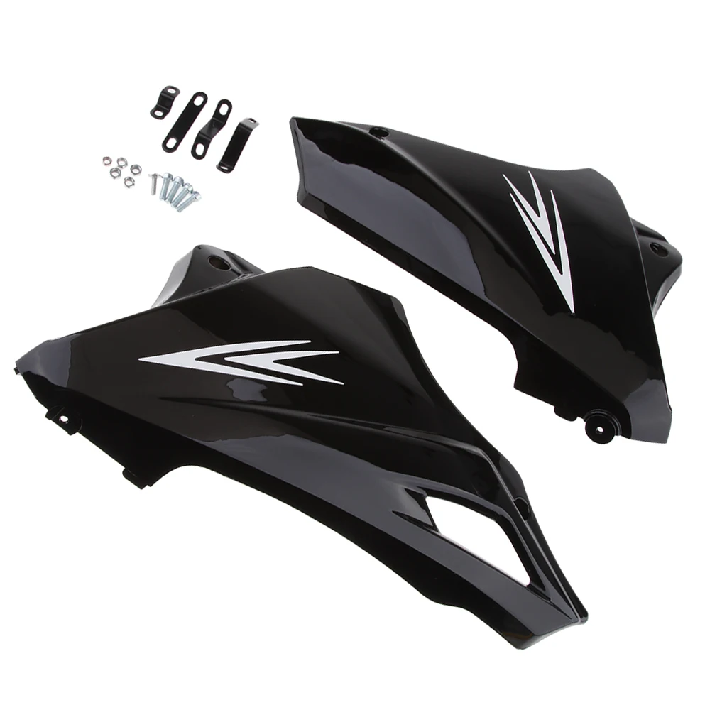 Gloss Black Motorcycle Under Engine Lower Cowl Shrouds Belly Pan Accessories for HONDA Grom MSX 125 13-15