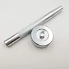 2Pcs Snap Button Leather Craft Tools Hole Punch Rivet Button Setter Die Base Working Tool Kit DIY Punching Holes 201# ► Photo 3/6