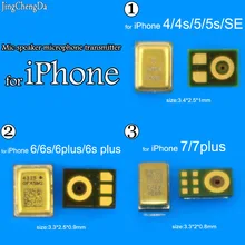 3 шт. микрофон Встроенный микрофон Динамик для Iphone 4 4s 5 5G 5s 5C SE 6 6 г 6 S 4," 7 6-плюс 6s-плюс 5,5" Запчасти для авто