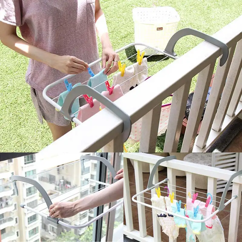 

Collapsible Towel Clothes Hanger heat-resistant Hanging Type Multi-purpose Radiator Clothes-horse & Creative Home QP2