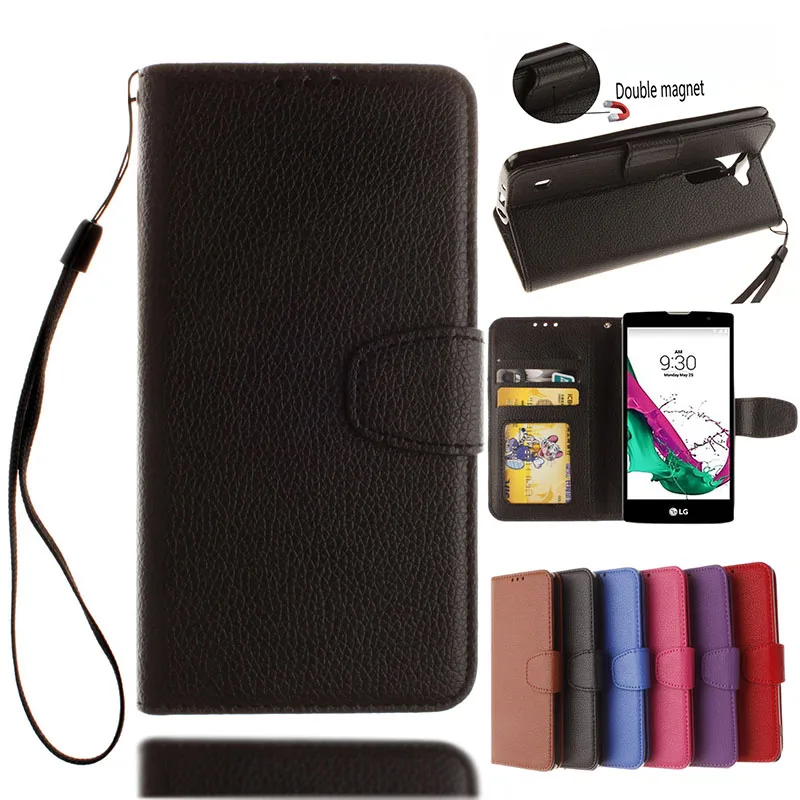

For LG G4C G4 Mini C Case Cover Leather+Silicone Wallet Magnet Flip Case For LG G4 C G4c G4 Mini C90 H525N H522Y Case Coque